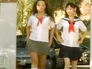 Get ready for a wild ride with these randy schoolgirls in this JAV porn tube!